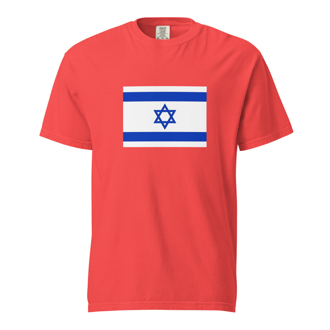 Garment Dyed Heavyweight T-Shirt | Israel Flag