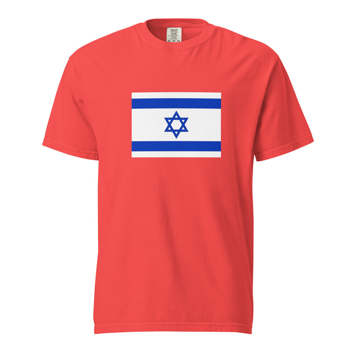Garment Dyed Heavyweight T-Shirt | Israel Flag