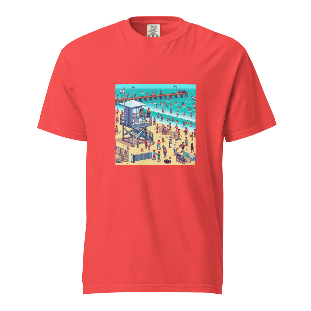 Garment Dyed Heavyweight T-Shirt | TLV Frishman Beach 16 Bit