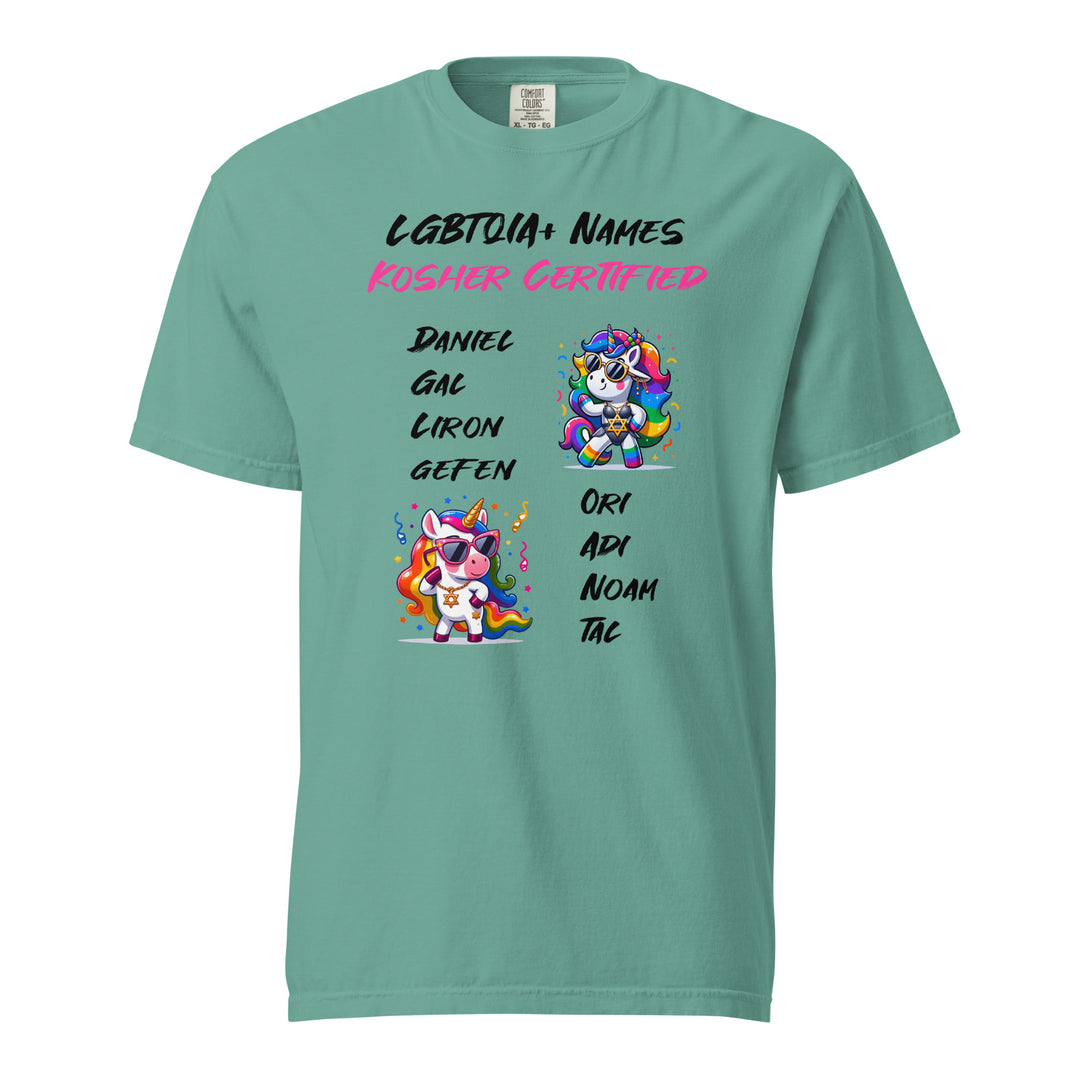 Garment Dyed Heavyweight T-Shirt | Kosher Certified Names