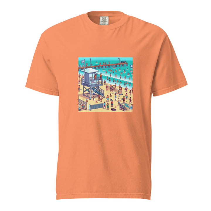 Garment Dyed Heavyweight T-Shirt | TLV Frishman Beach 16 Bit
