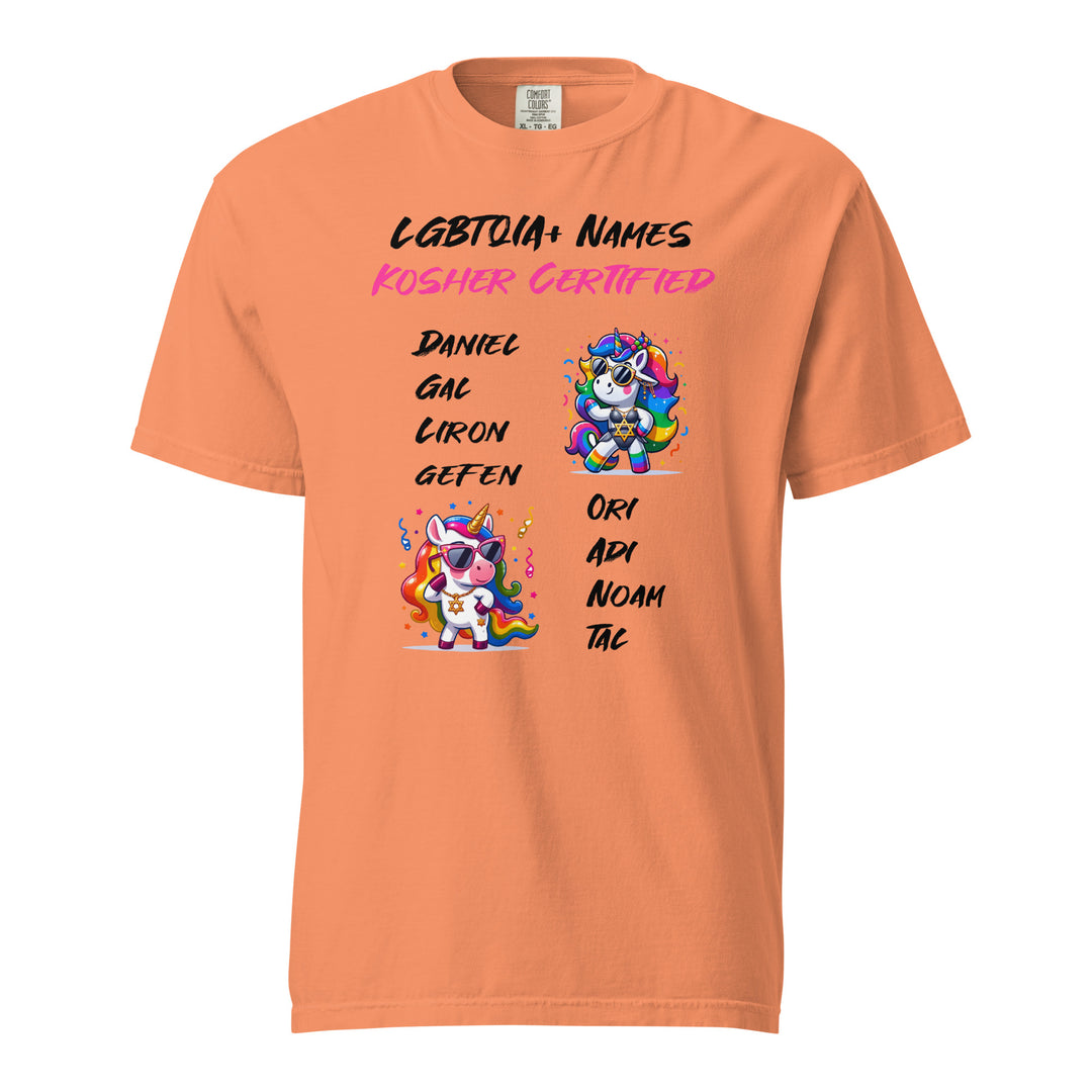 Garment Dyed Heavyweight T-Shirt | Kosher Certified Names