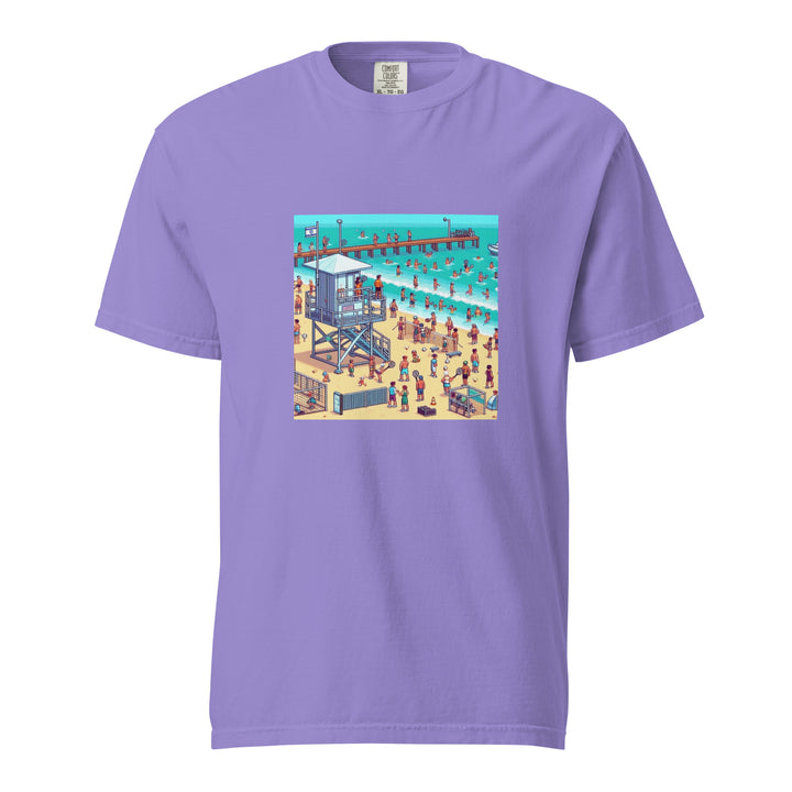 Garment Dyed Heavyweight T-Shirt | TLV Frishman Beach 16 Bit