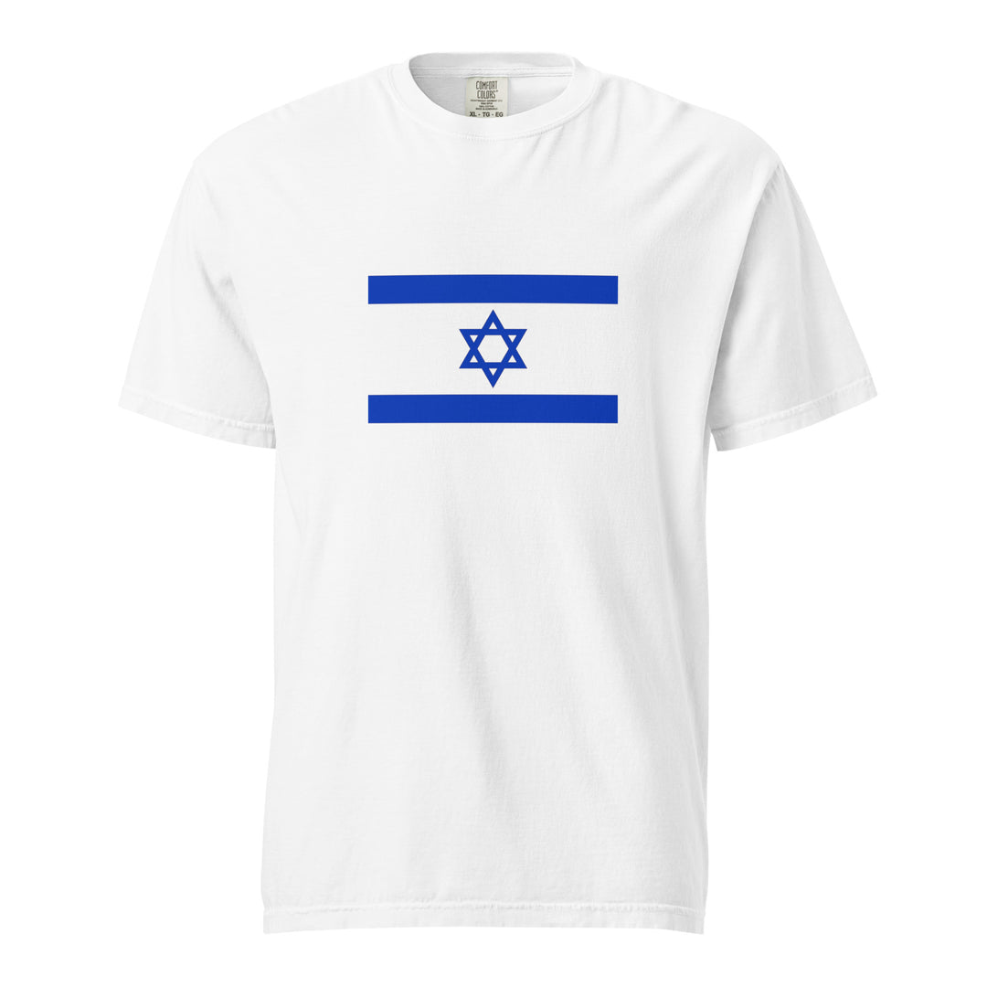 Garment Dyed Heavyweight T-Shirt | Israel Flag