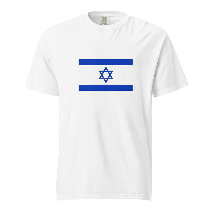 Garment Dyed Heavyweight T-Shirt | Israel Flag