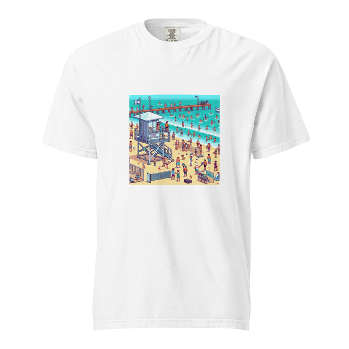 Garment Dyed Heavyweight T-Shirt | TLV Frishman Beach 16 Bit