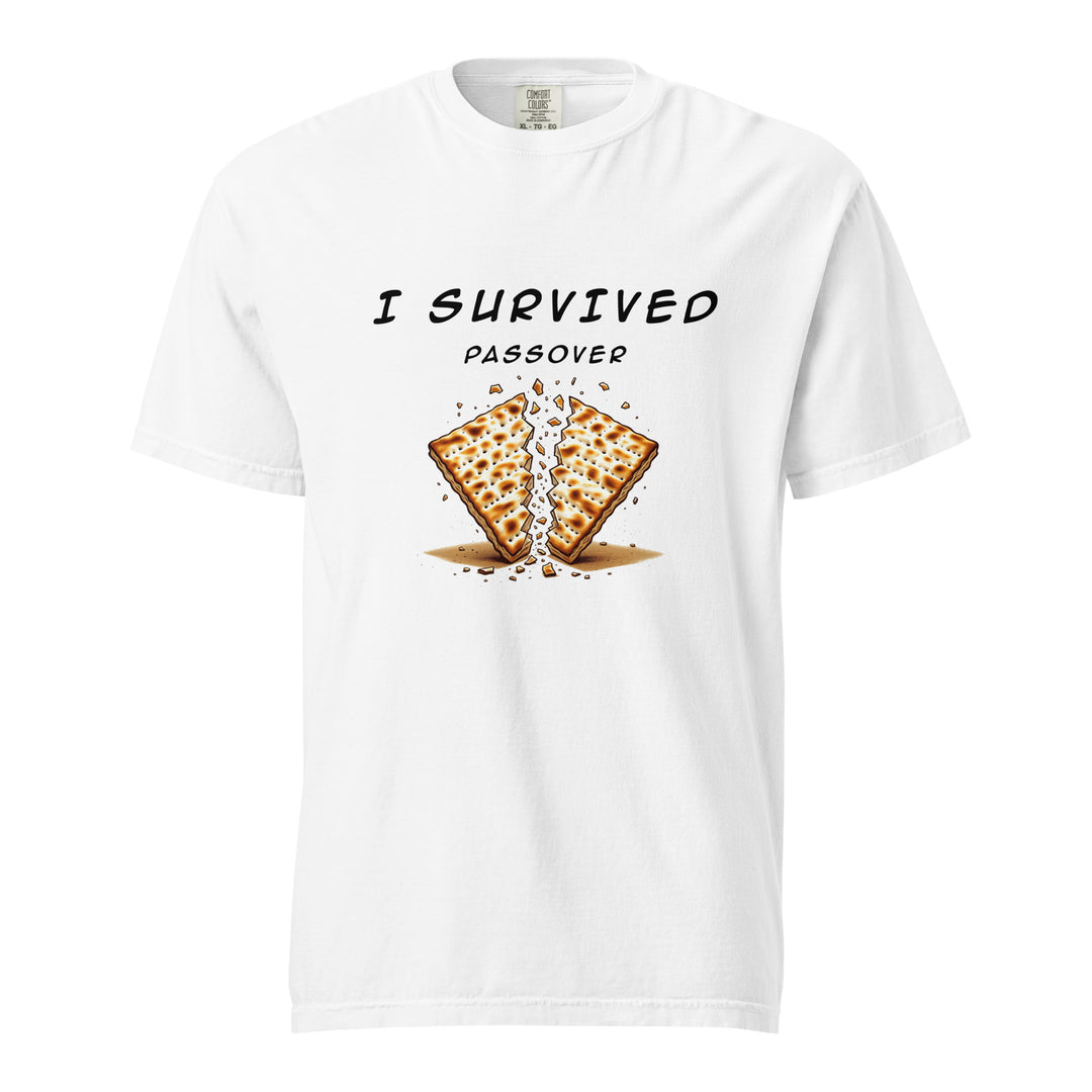 Passover Jewish pride t-shirt in White - detail view