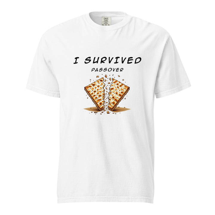 Passover Jewish pride t-shirt in White - detail view