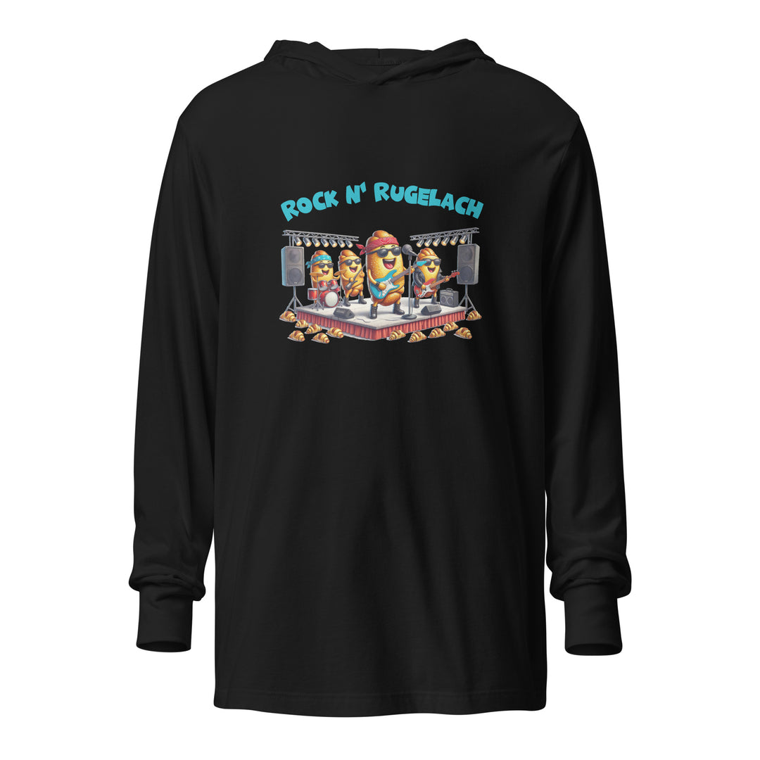 Hooded Long Sleeve Shirt | Rock n' Rugelach