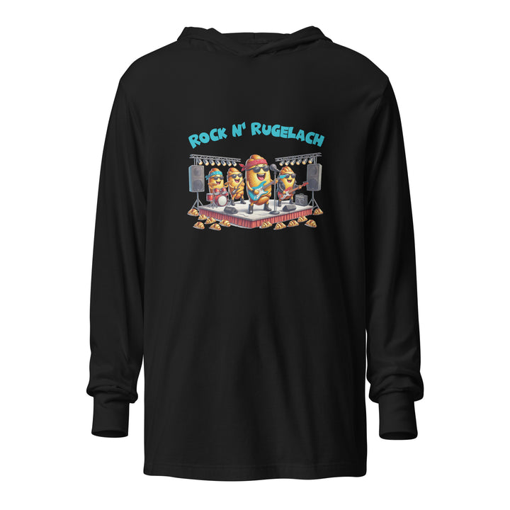 Hooded Long Sleeve Shirt | Rock n' Rugelach
