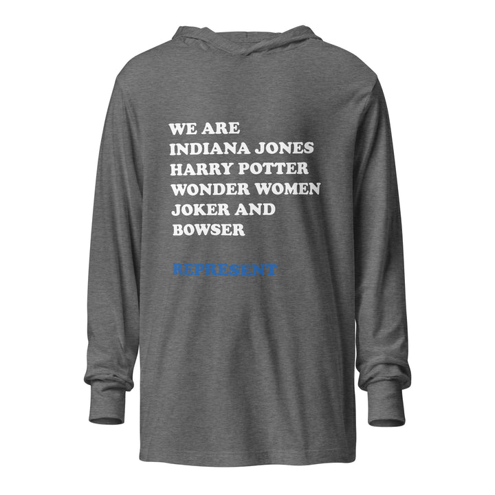 Hooded Long Sleeve Shirt | We are Iconic Roles 1