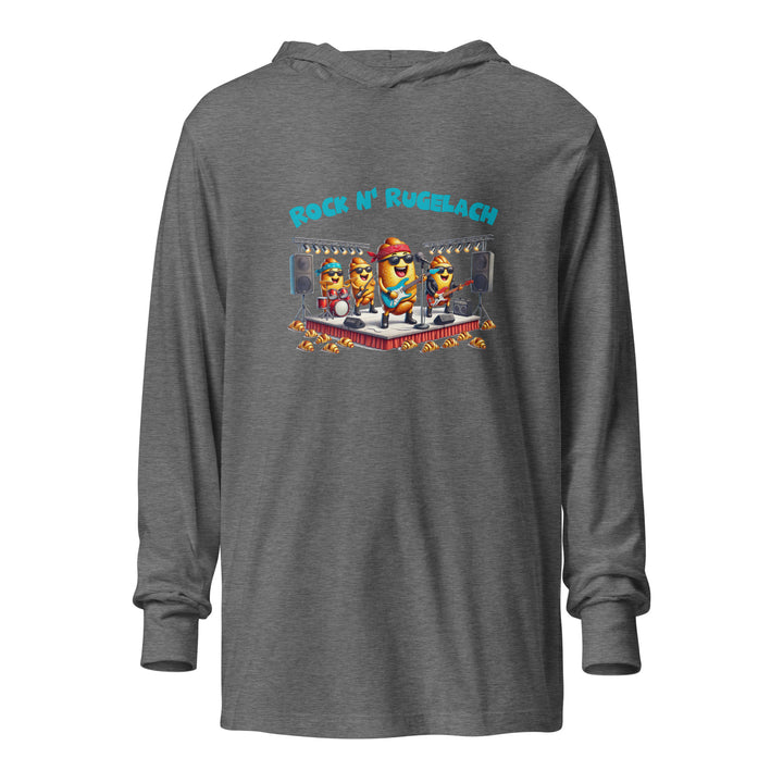 Hooded Long Sleeve Shirt | Rock n' Rugelach