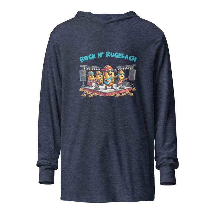 Hooded Long Sleeve Shirt | Rock n' Rugelach