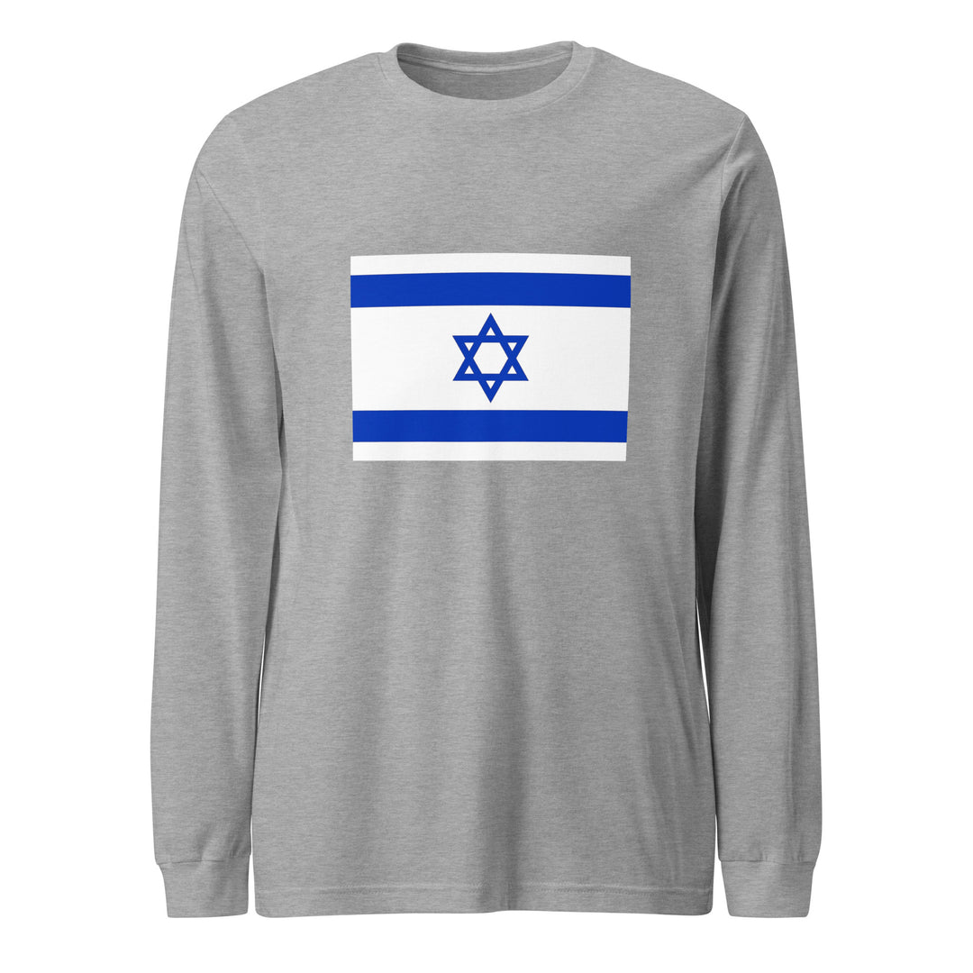 Long Sleeve Shirt | Israel Flag