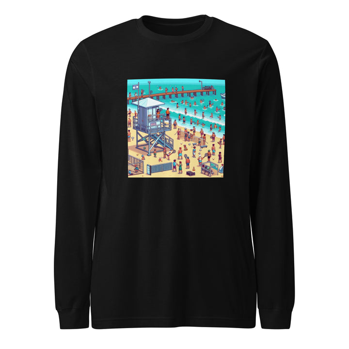 Long Sleeve Shirt | TLV Frishman Beach 16 Bit