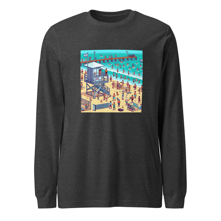 Long Sleeve Shirt | TLV Frishman Beach 16 Bit