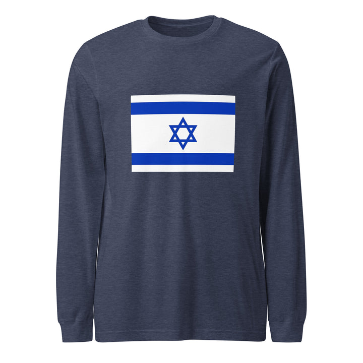 Long Sleeve Shirt | Israel Flag