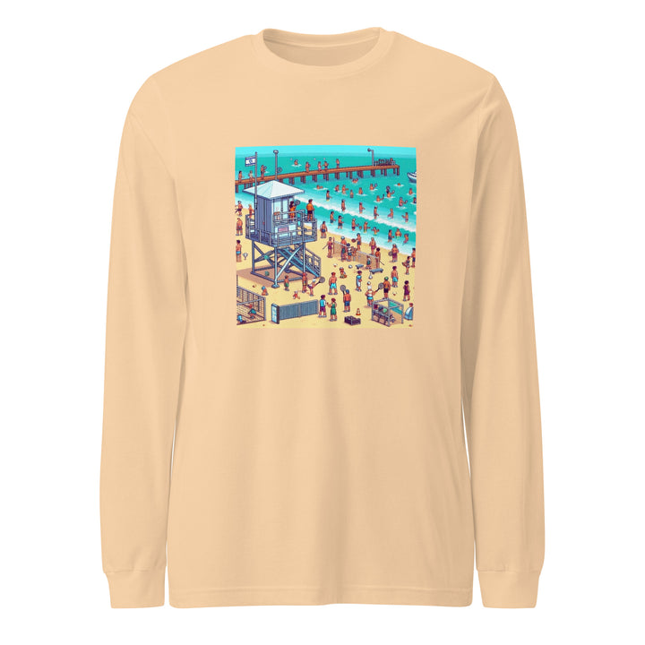 Long Sleeve Shirt | TLV Frishman Beach 16 Bit