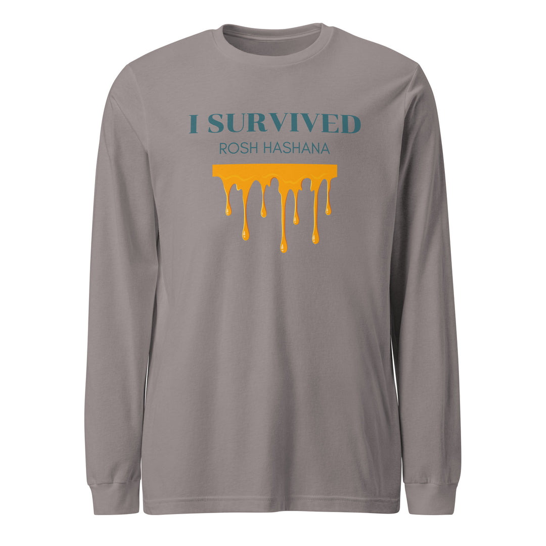 I Survived Rosh HaShana Jewish pride shirt in Storm - front view