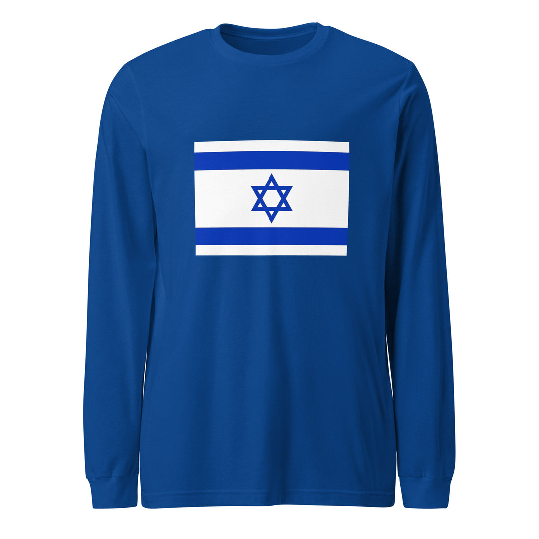 Long Sleeve Shirt | Israel Flag