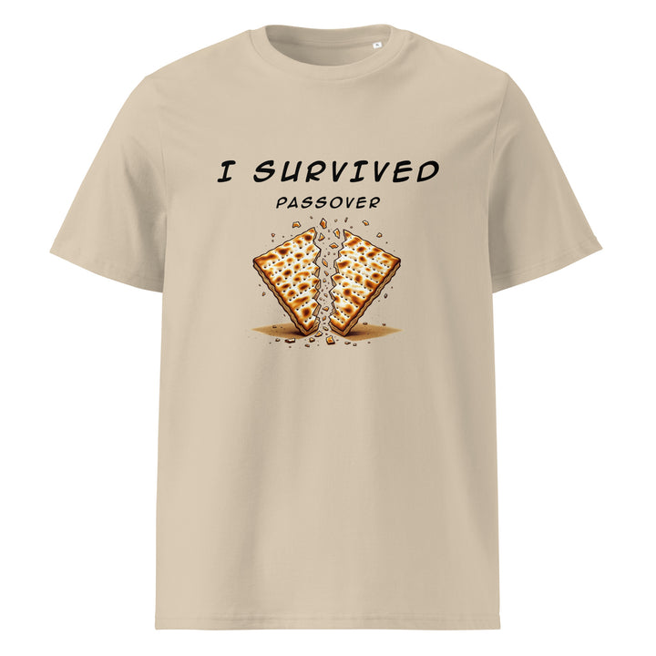 Passover Jewish pride t-shirt in Desert Dust - lifestyle shot