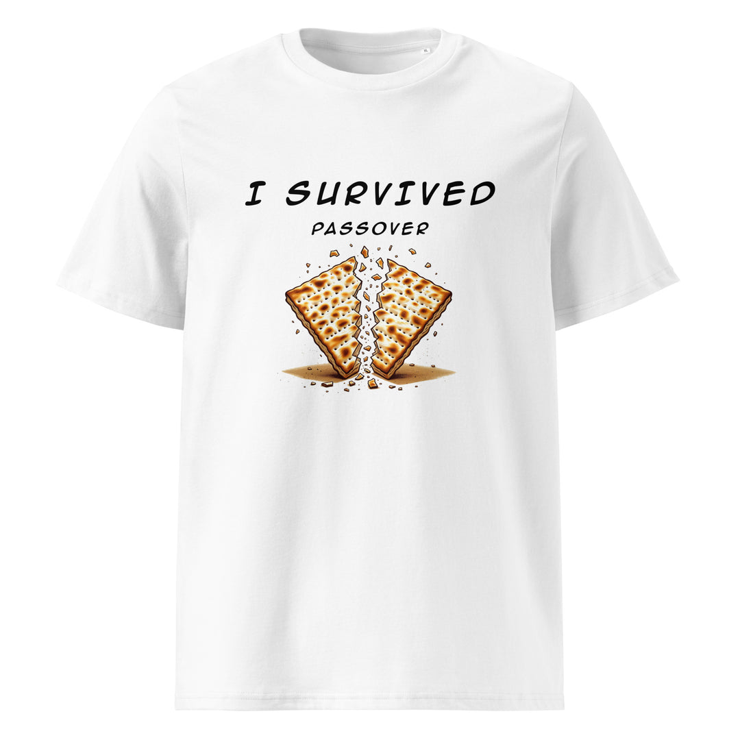 Passover Jewish pride t-shirt in White - detail view