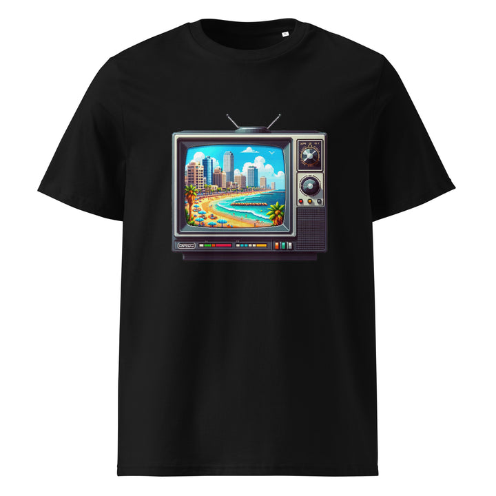 Organic Cotton T-Shirt | 16Bit Tel Aviv Beach