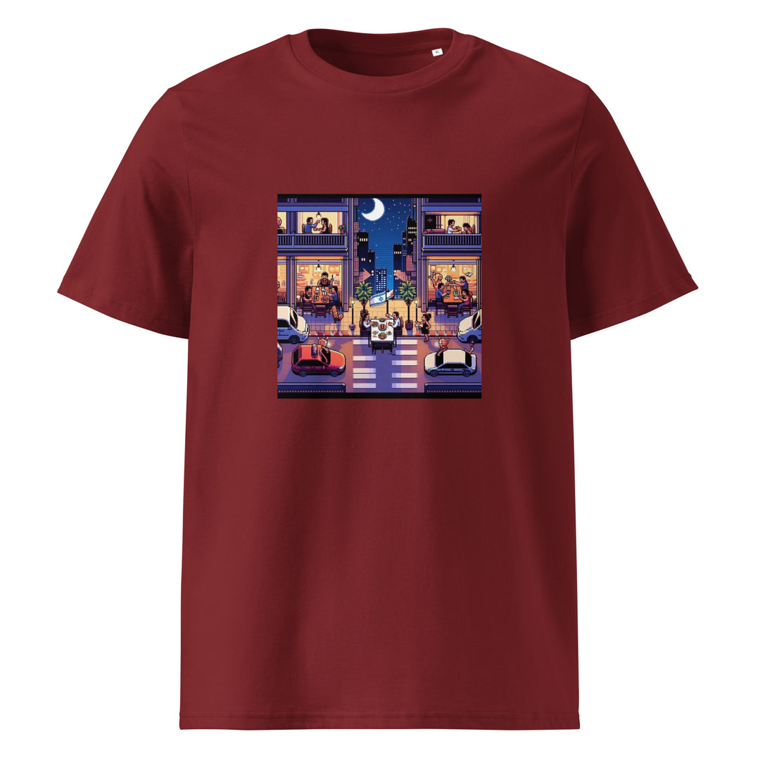 Organic Cotton T-Shirt | TLV Nightlife 16 Bit