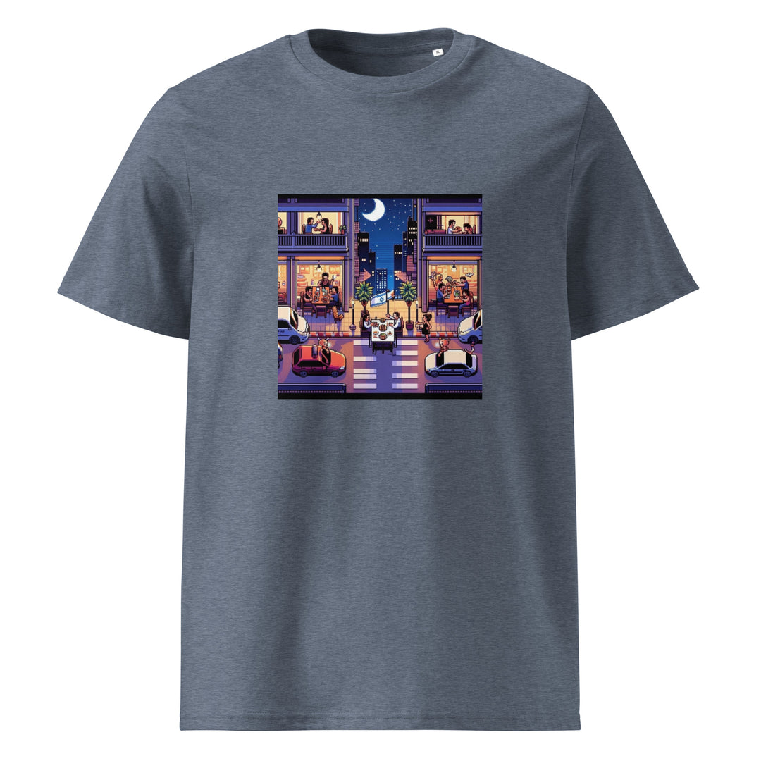 Organic Cotton T-Shirt | TLV Nightlife 16 Bit