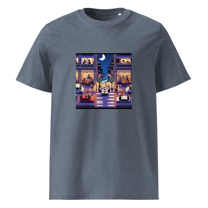 Organic Cotton T-Shirt | TLV Nightlife 16 Bit