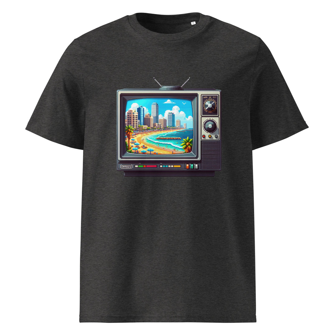 Organic Cotton T-Shirt | 16Bit Tel Aviv Beach