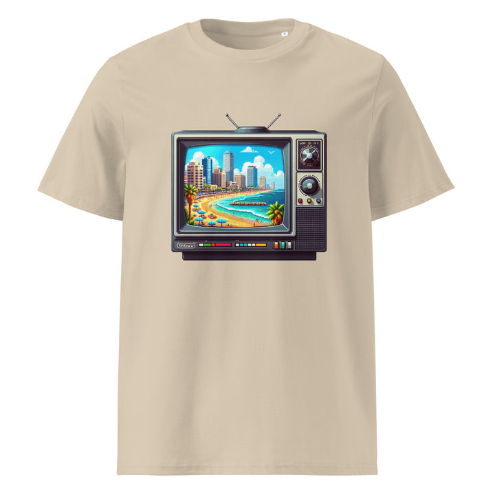 Organic Cotton T-Shirt | 16Bit Tel Aviv Beach
