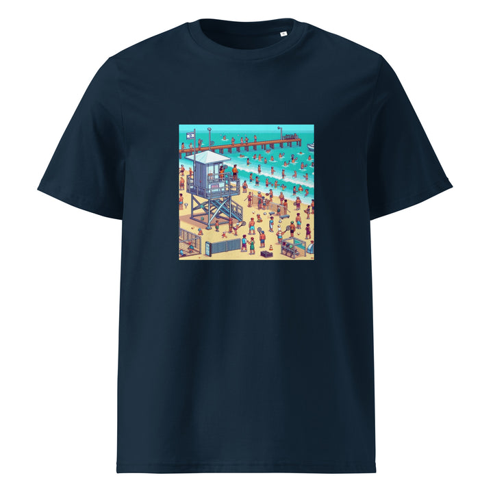 Organic Cotton T-Shirt | TLV Frishman Beach 16 Bit