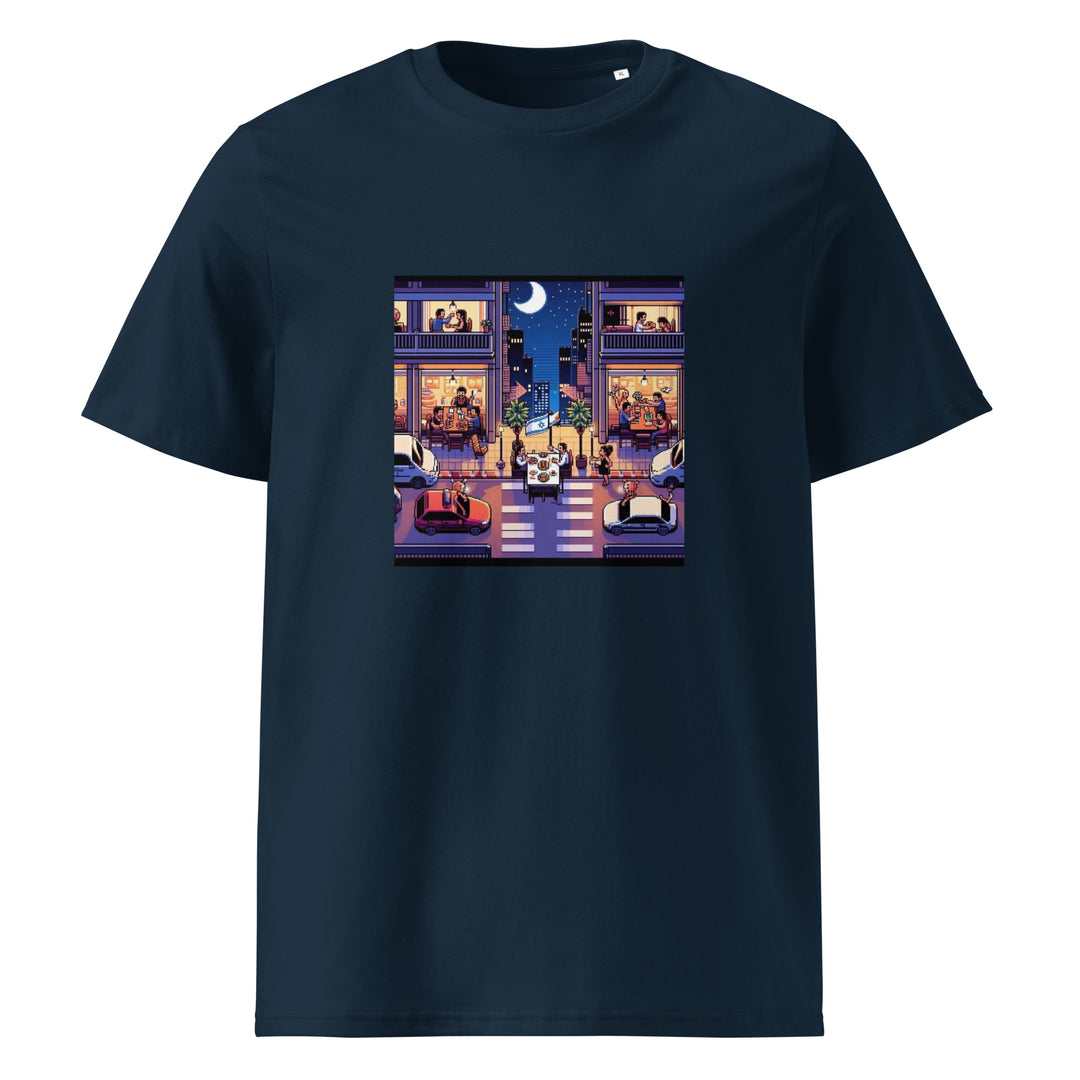 Organic Cotton T-Shirt | TLV Nightlife 16 Bit