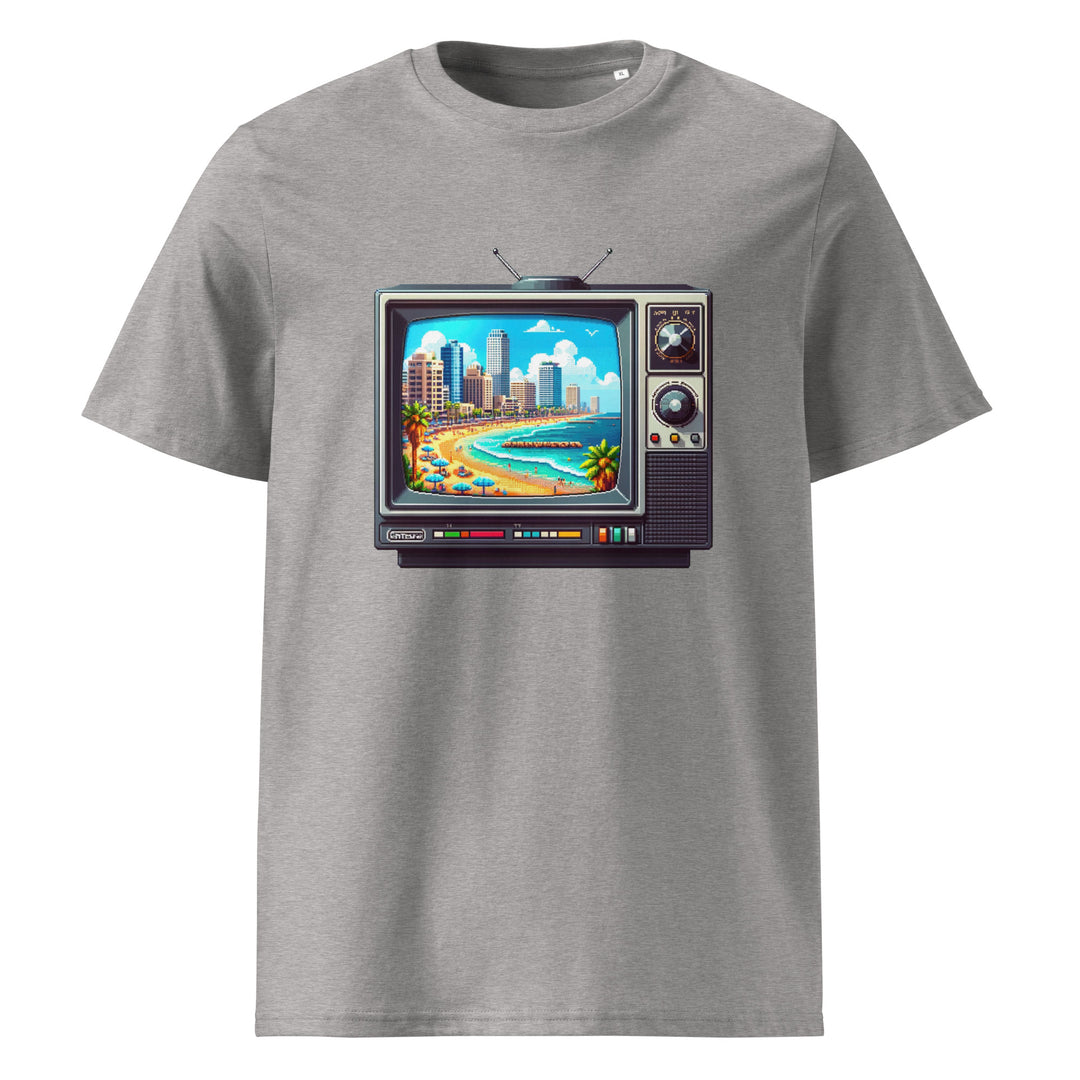 Organic Cotton T-Shirt | 16Bit Tel Aviv Beach