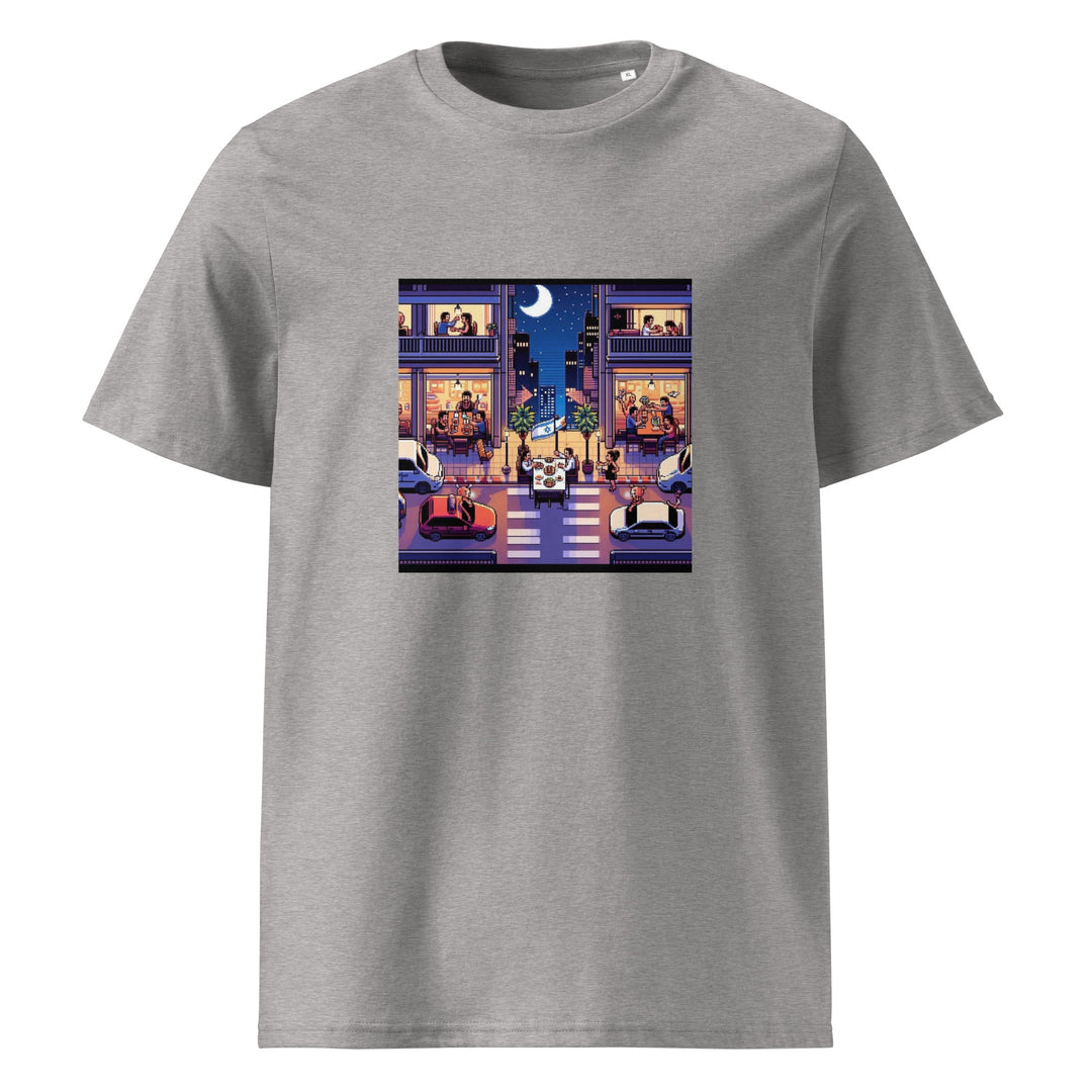 Organic Cotton T-Shirt | TLV Nightlife 16 Bit