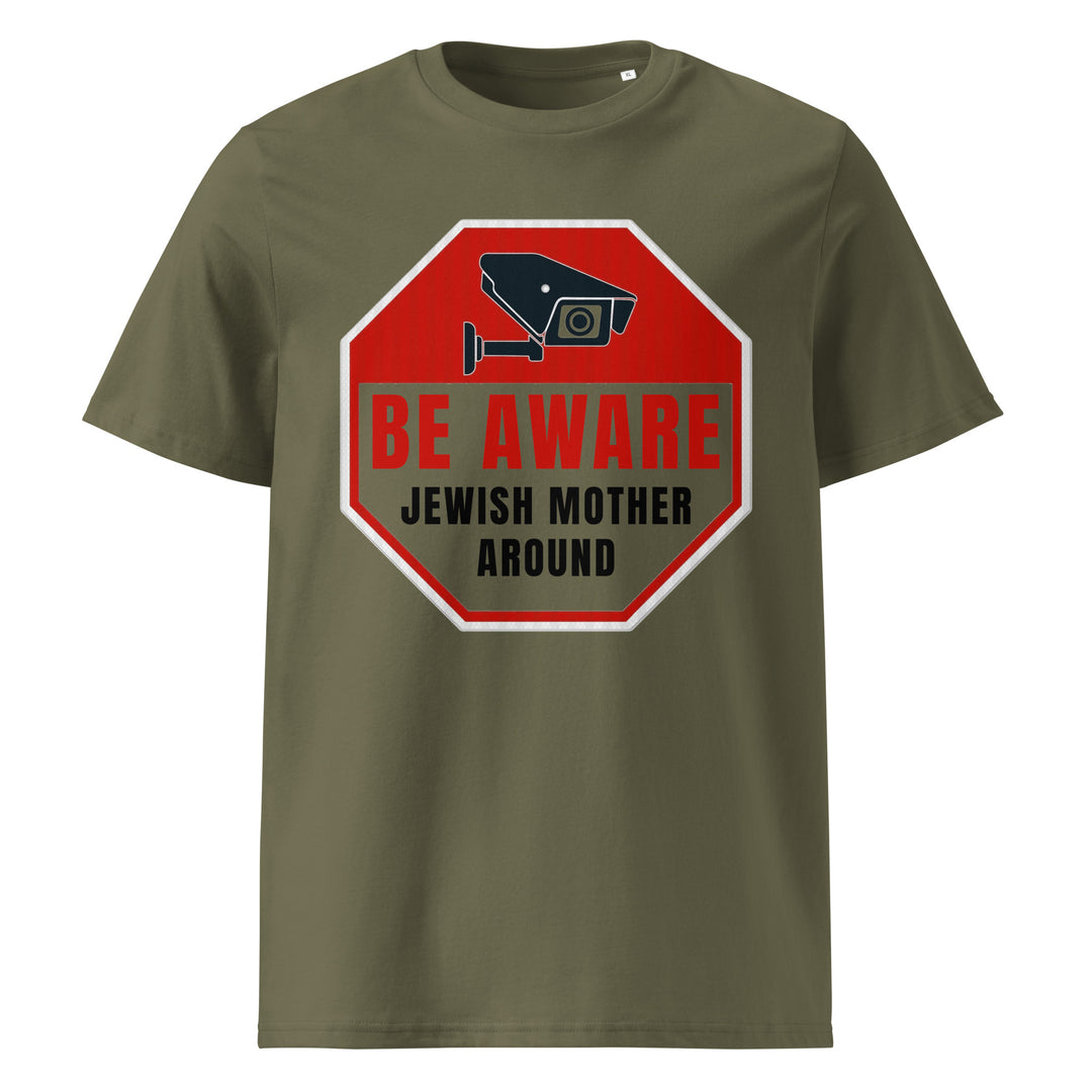 Organic Cotton T-Shirt | Be Aware Jewish Mother