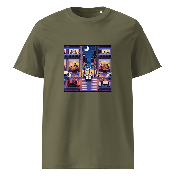 Organic Cotton T-Shirt | TLV Nightlife 16 Bit