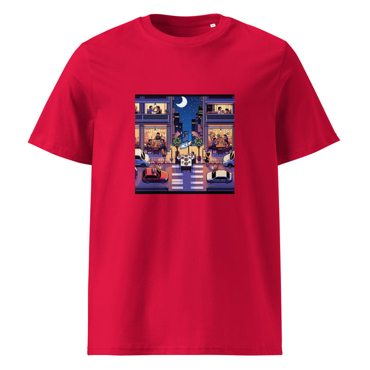 Organic Cotton T-Shirt | TLV Nightlife 16 Bit