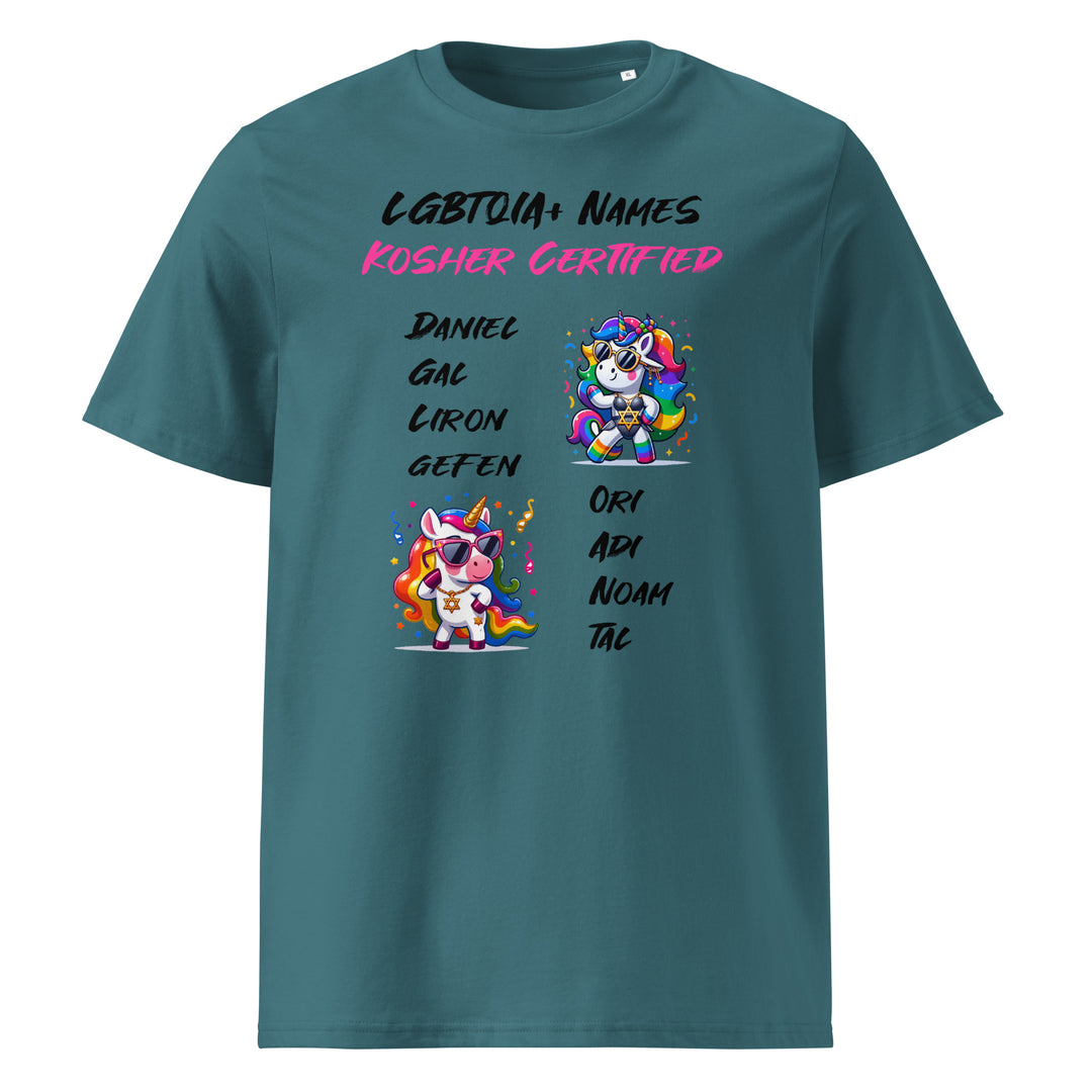 Organic Cotton T-Shirt | Kosher Certified Names