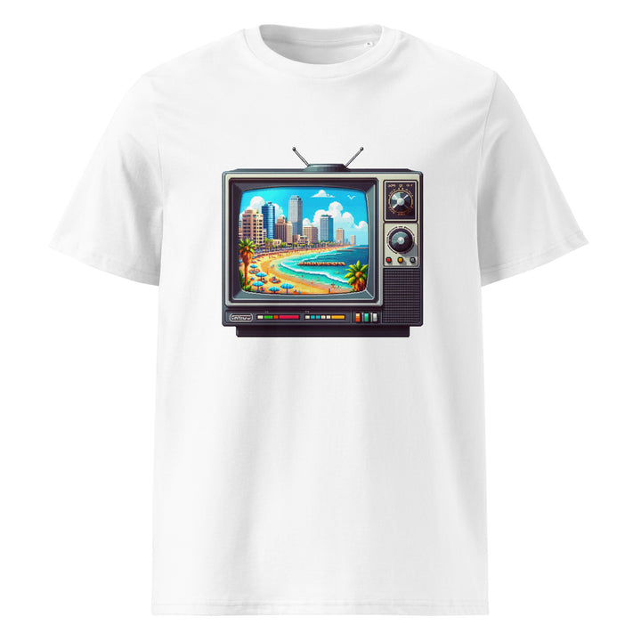 Organic Cotton T-Shirt | 16Bit Tel Aviv Beach