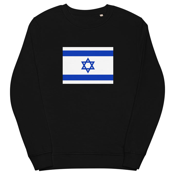 Organic Sweatshirt | Israel Flag