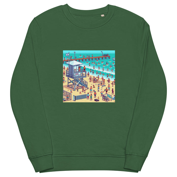 Organic Sweatshirt | TLV Frishman Beach 16 Bit