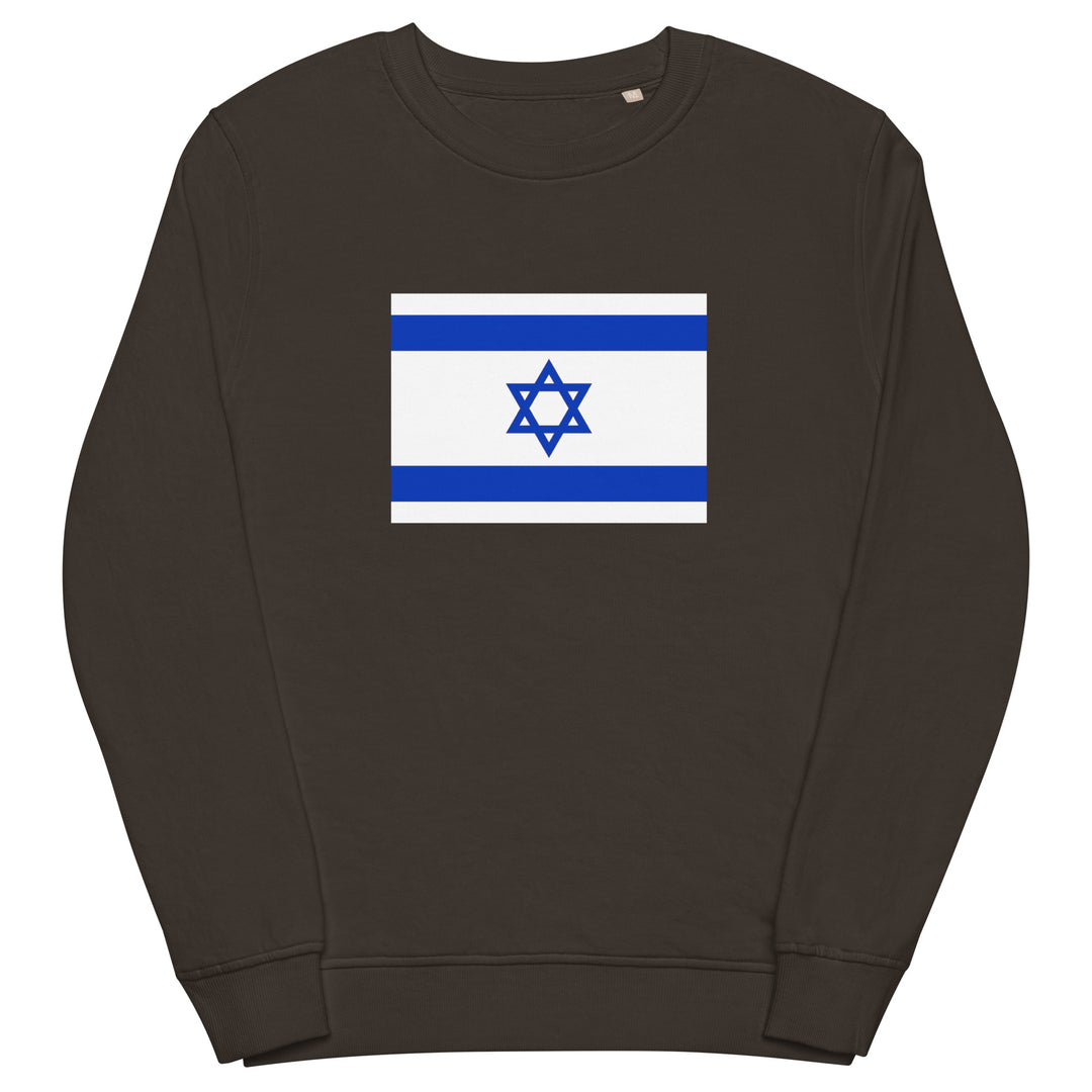 Organic Sweatshirt | Israel Flag