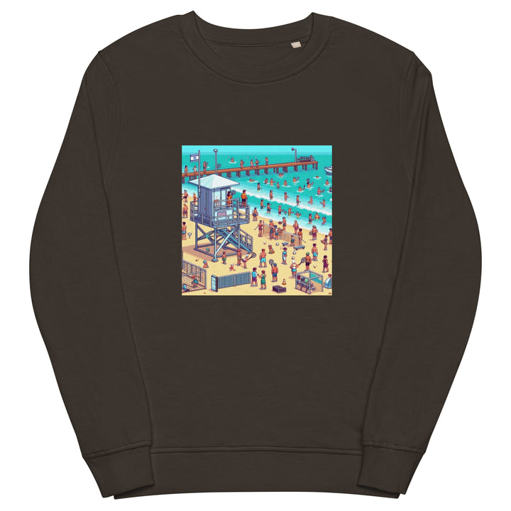 Organic Sweatshirt | TLV Frishman Beach 16 Bit