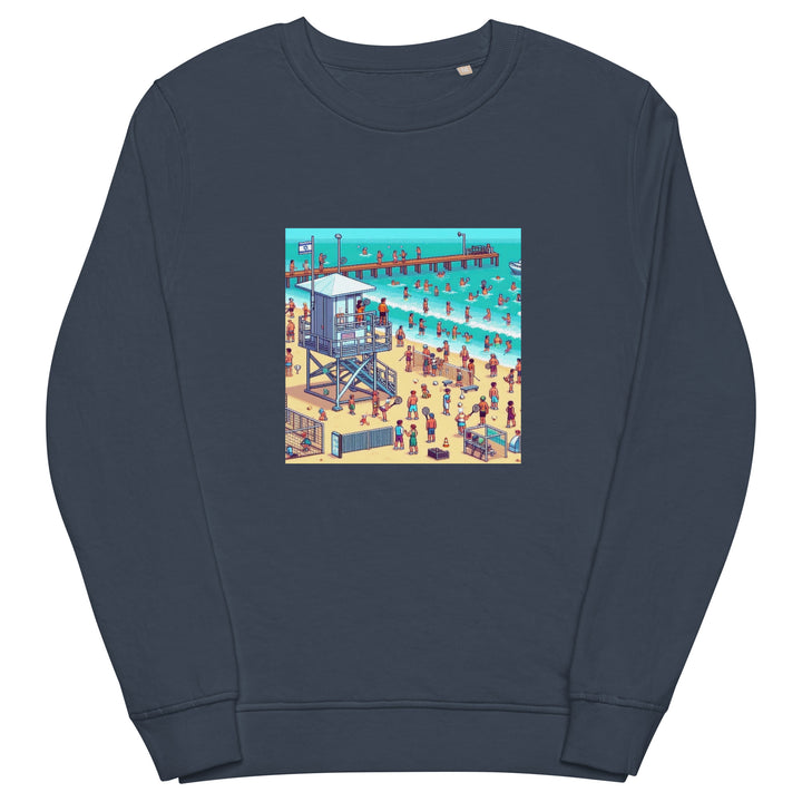 Organic Sweatshirt | TLV Frishman Beach 16 Bit