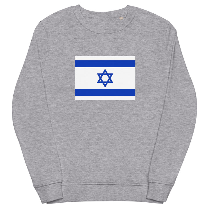 Organic Sweatshirt | Israel Flag
