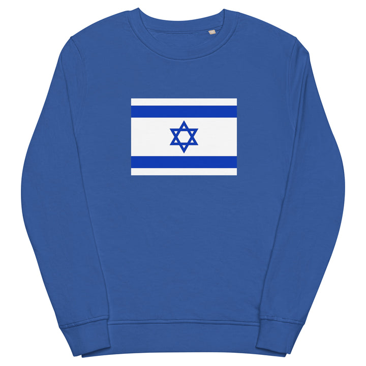 Organic Sweatshirt | Israel Flag