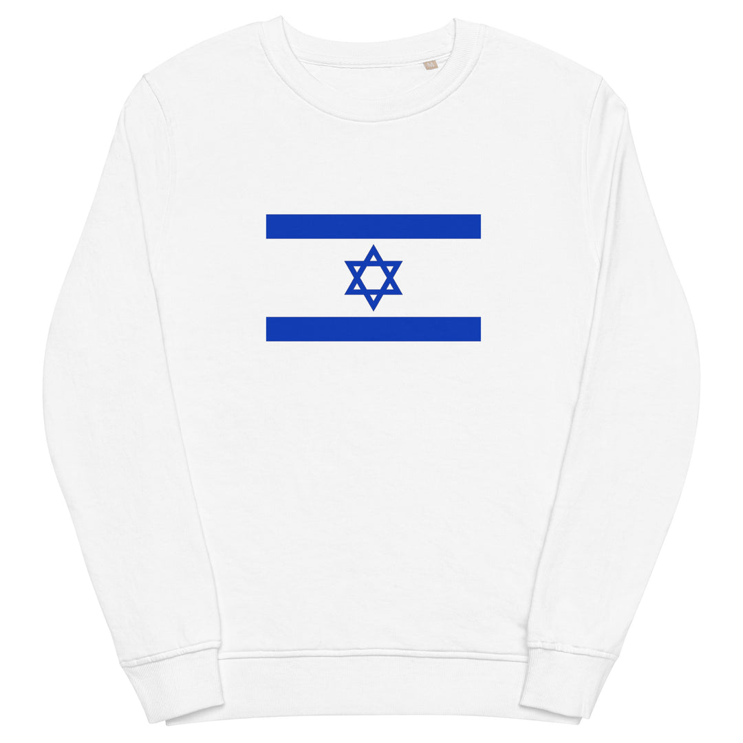 Organic Sweatshirt | Israel Flag