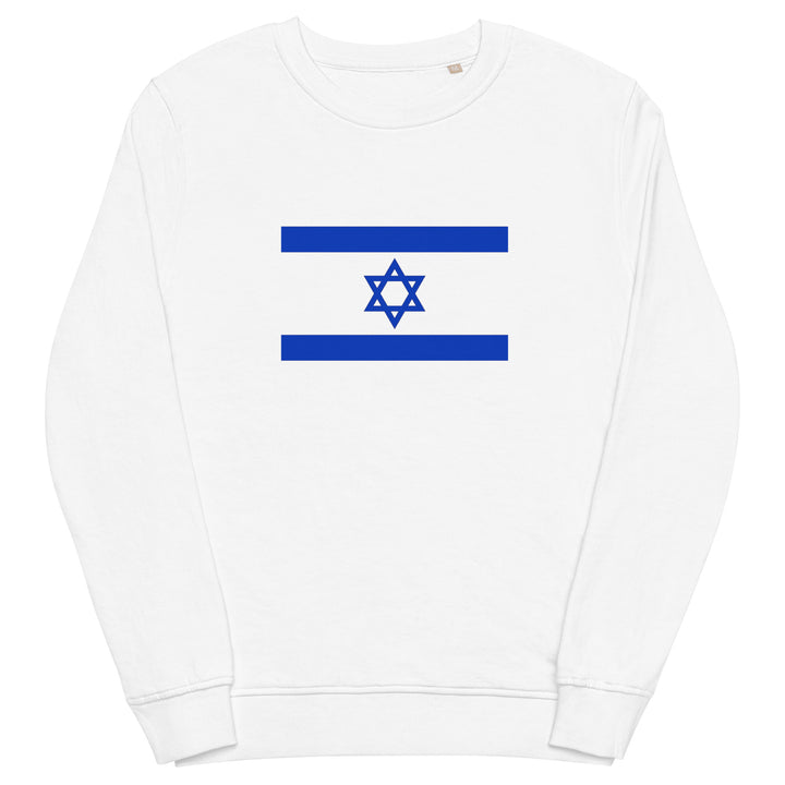 Organic Sweatshirt | Israel Flag